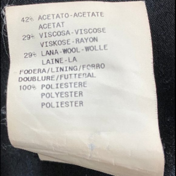 Armani Collezioni Blazer navy Size 8 SKU 000058-1 - Picture 7 of 7